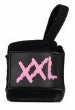 XXL - Wristwraps set Black/Pink