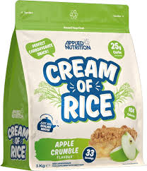 Applied Nutrition  Cream Of Rice 1000G Apple Crumble  Flavour