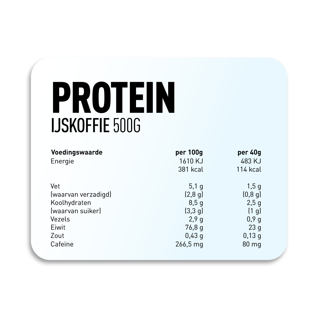 Kosso Nutrition - Proteine IJskoffie Naturel - Vegan