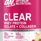 Optimum Nutrition - Clear Whey Isolate & Collagen (kopie)
