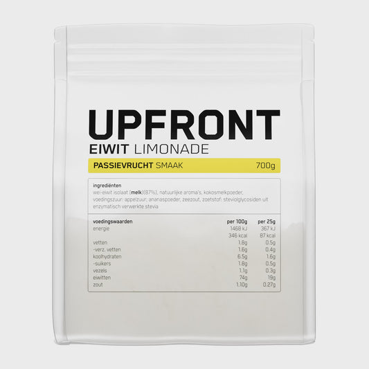 Upfront - Eiwit Limonade Passievrucht Smaak (stevia)
