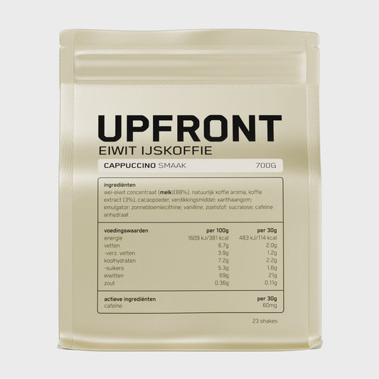 UPFRONT - Whey ijskoffie- Cappuccino