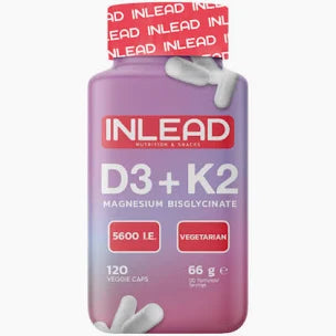 Inlead - D3 + K2 + Magnesium Bisglycinate