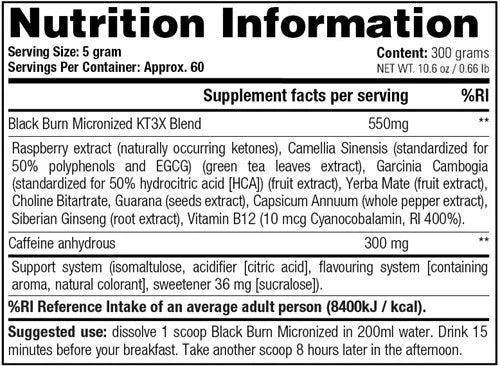 Stacker2 - Black Burn Micronised - Fruit Punch
